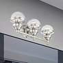 Thumbnail1 of Oldwick 3 Light Brushed Nickel Bath Vanity