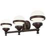Thumbnail4 of Oldwick 3 Light Olde Bronze Bath Vanity more views