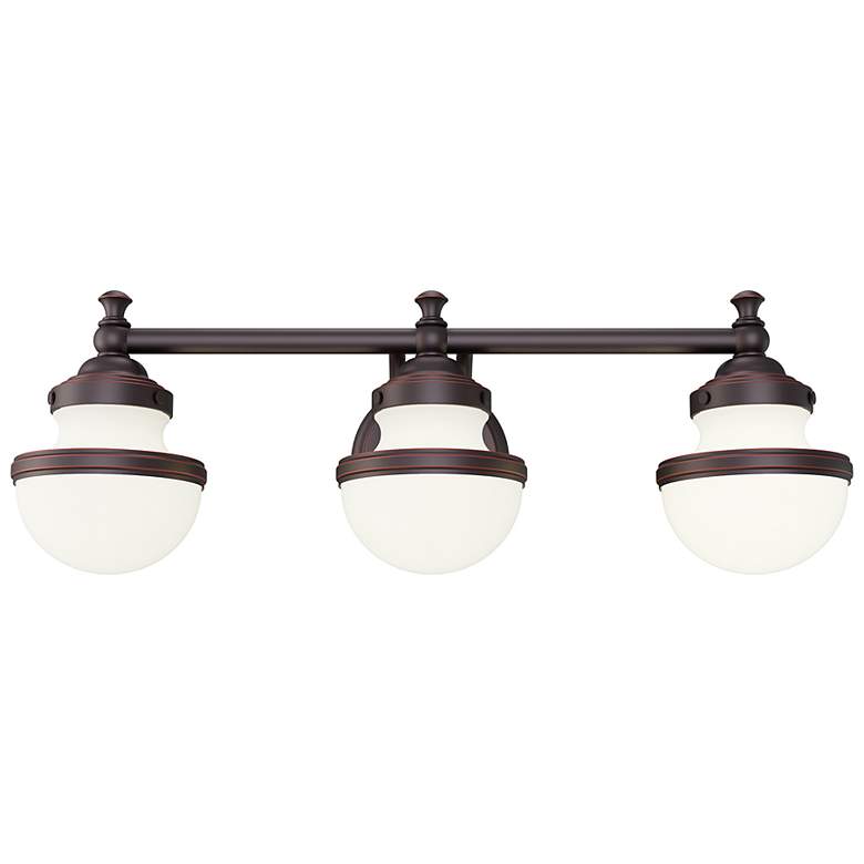 Image 6 Oldwick 3 Light Olde Bronze Bath Vanity more views