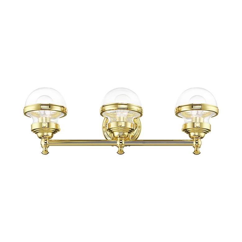 Image 5 Oldwick 3 Light Polished Brass Bath Vanity more views