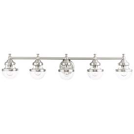 Image1 of Oldwick 5 Light Brushed Nickel Bath Vanity
