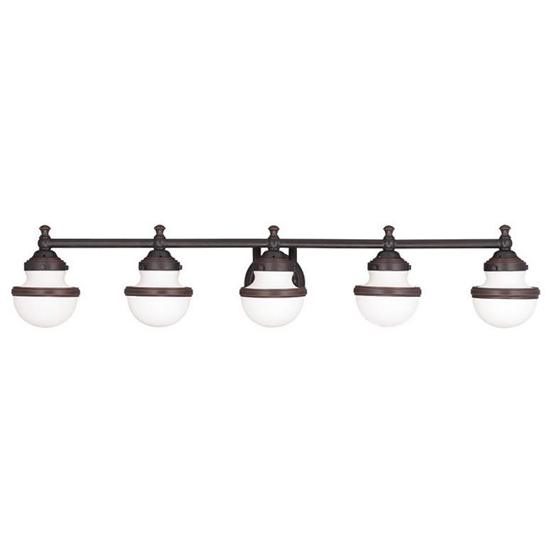 Image 2 Oldwick 5 Light Olde Bronze Bath Vanity
