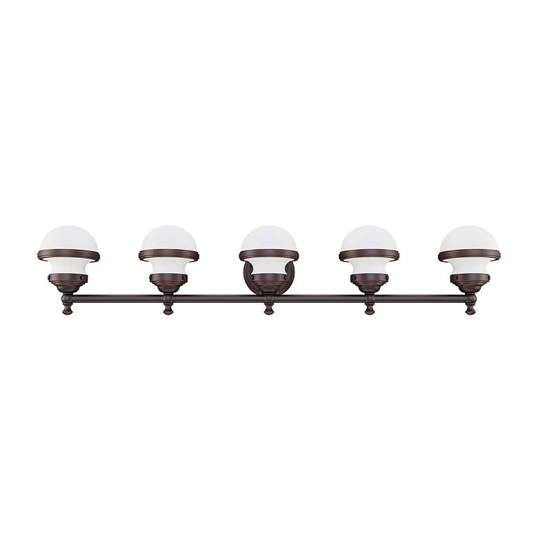 Image 6 Oldwick 5 Light Olde Bronze Bath Vanity more views