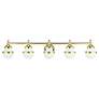3_Oldwick 5 Light Polished Brass Bath Vanity more views