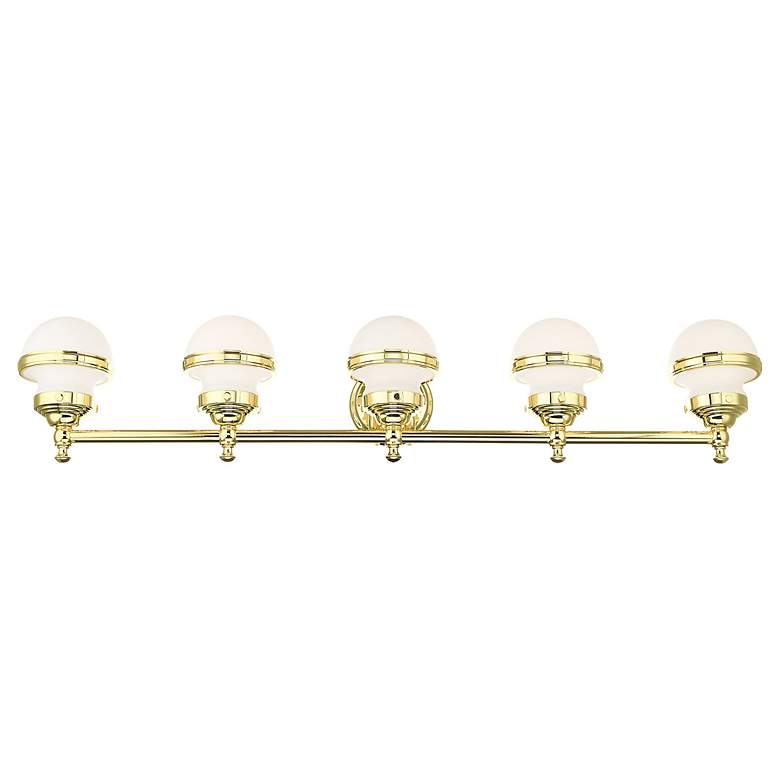 Image 6 Oldwick 5 Light Polished Brass Bath Vanity more views