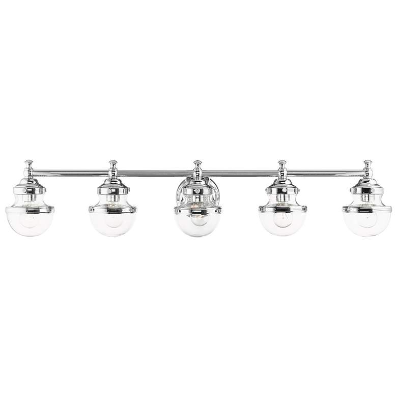 Image 1 Oldwick 5 Light Polished Chrome Bath Vanity