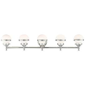 Image1 of Oldwick 5 Light Polished Chrome Bath Vanity