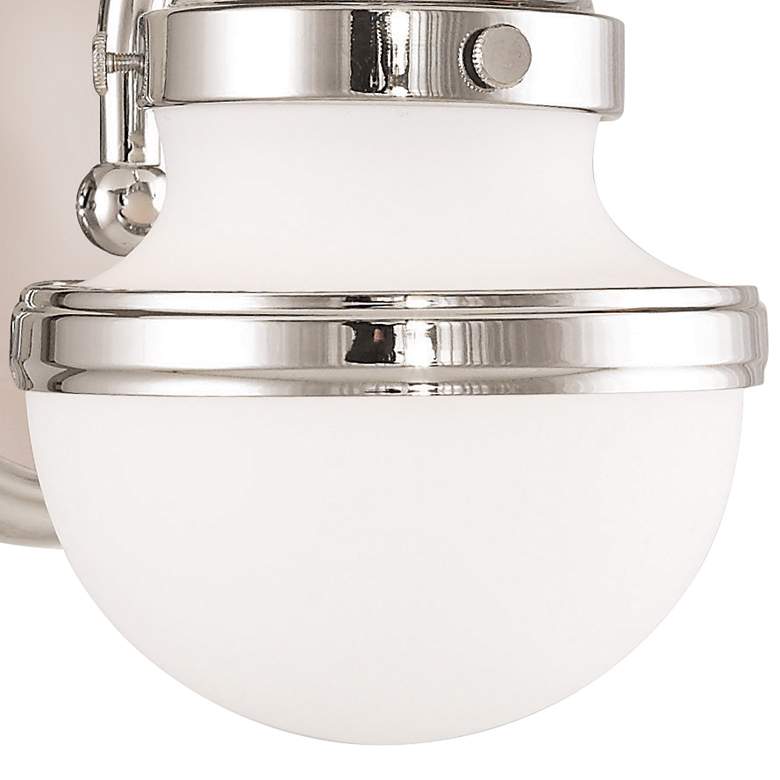 Image 4 Oldwick 8 1/4" High Polished Chrome Wall Sconce more views