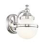 5_Oldwick 8 1/4" High Polished Chrome Wall Sconce more views