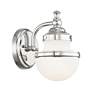 Oldwick 8 1/4" High Polished Chrome Wall Sconce in scene
