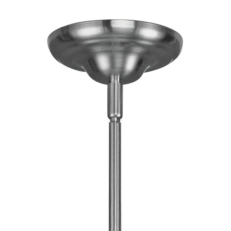 Image 3 Oldwick 8" Wide Brushed Nickel Mini Pendant more views