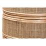 3_Oleta 21 1/4" Wide Natural Brown Rattan 2-Drawer Nightstand more views