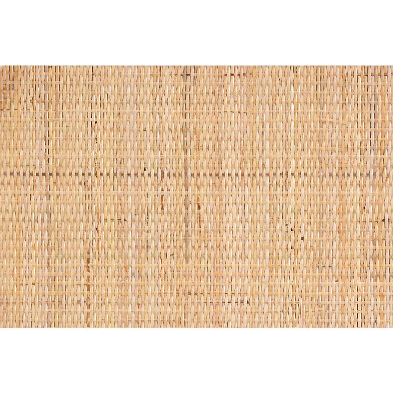 Image 5 Oleta 21 1/4" Wide Natural Brown Rattan 2-Drawer Nightstand more views