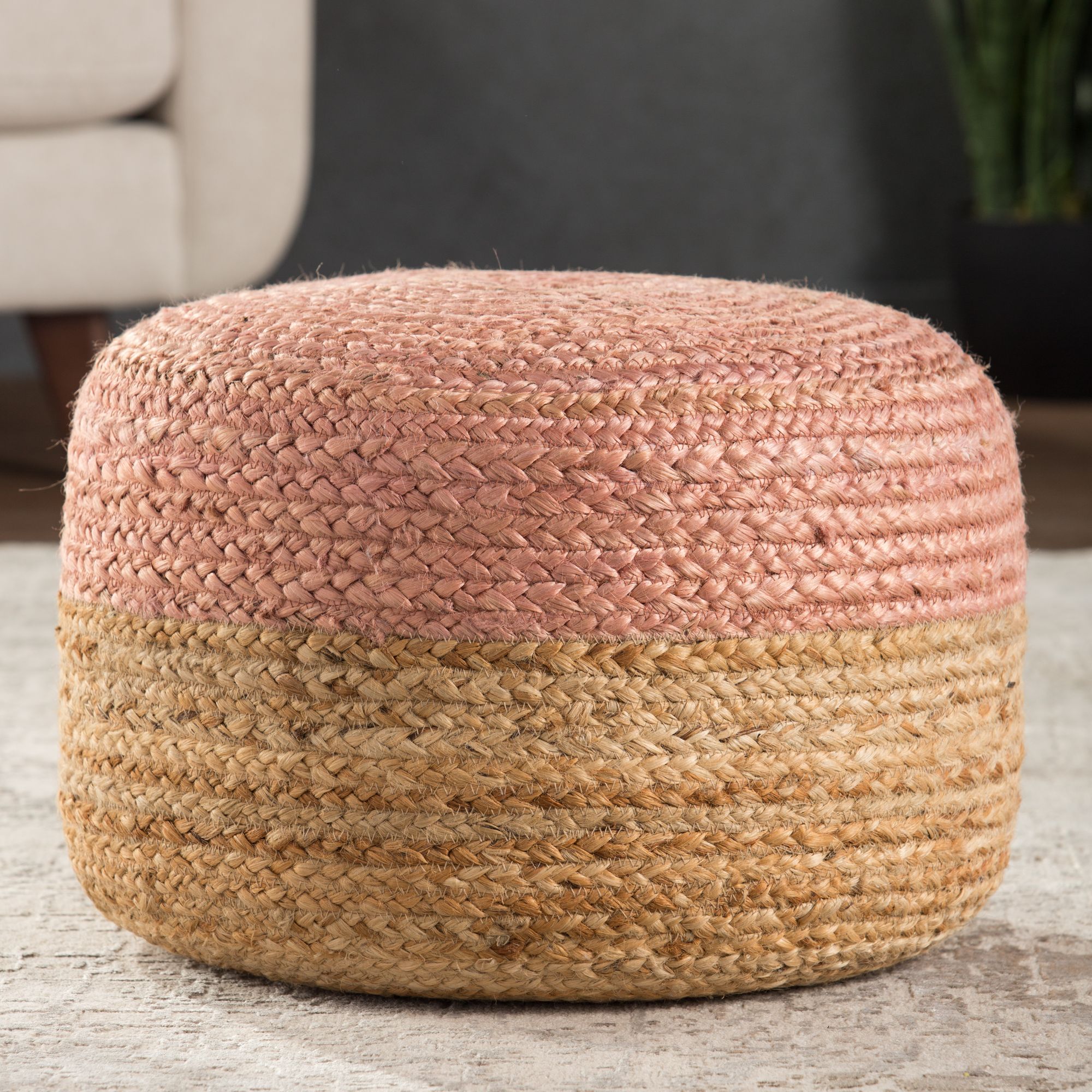 Light pink deals pouf