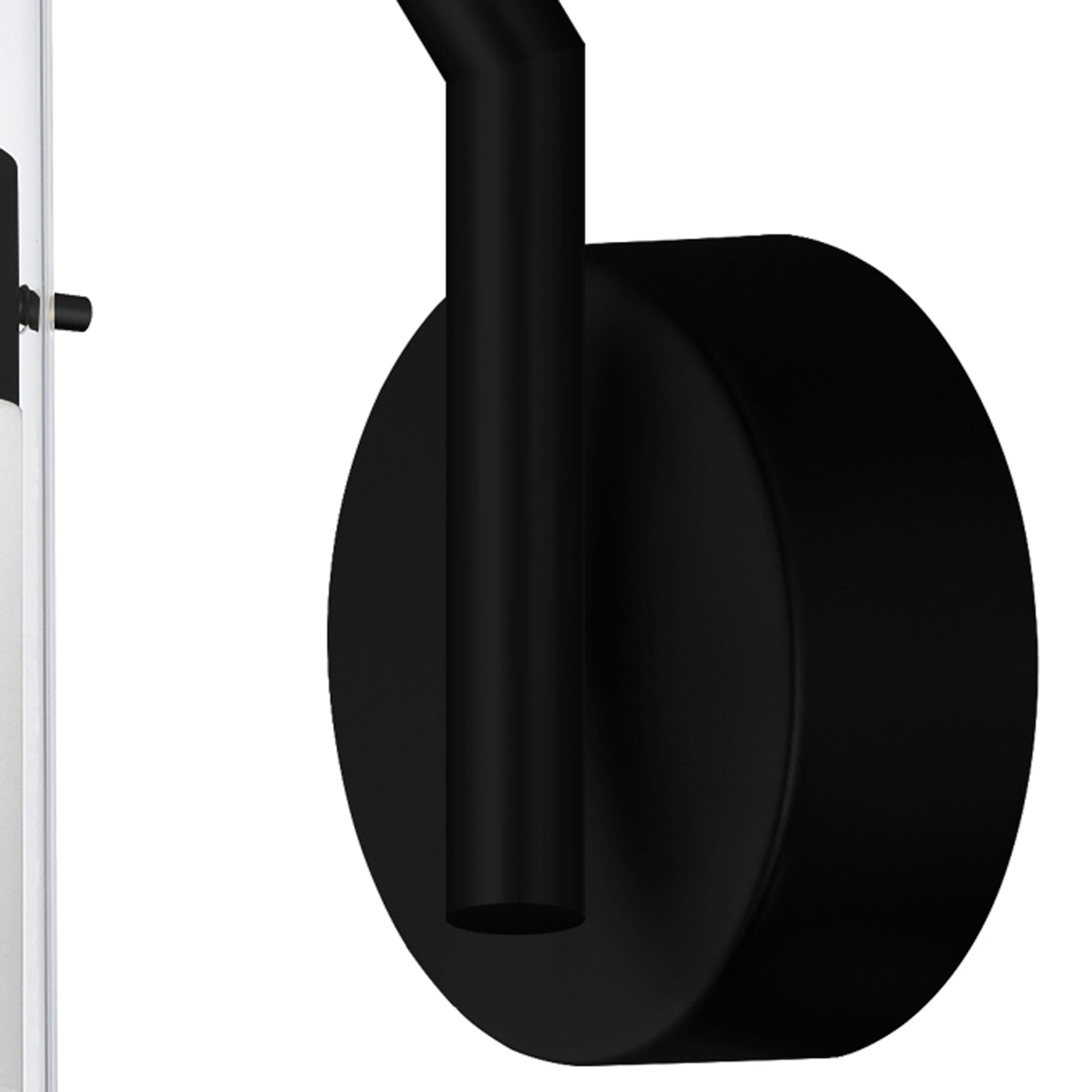 Image 3 Olinda Integrated LED 5in Black Wall Light more views