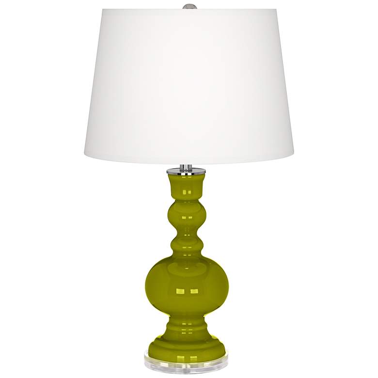 Image 2 Olive Green Apothecary Table Lamp