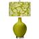 Olive Green Aviary Ovo Table Lamp