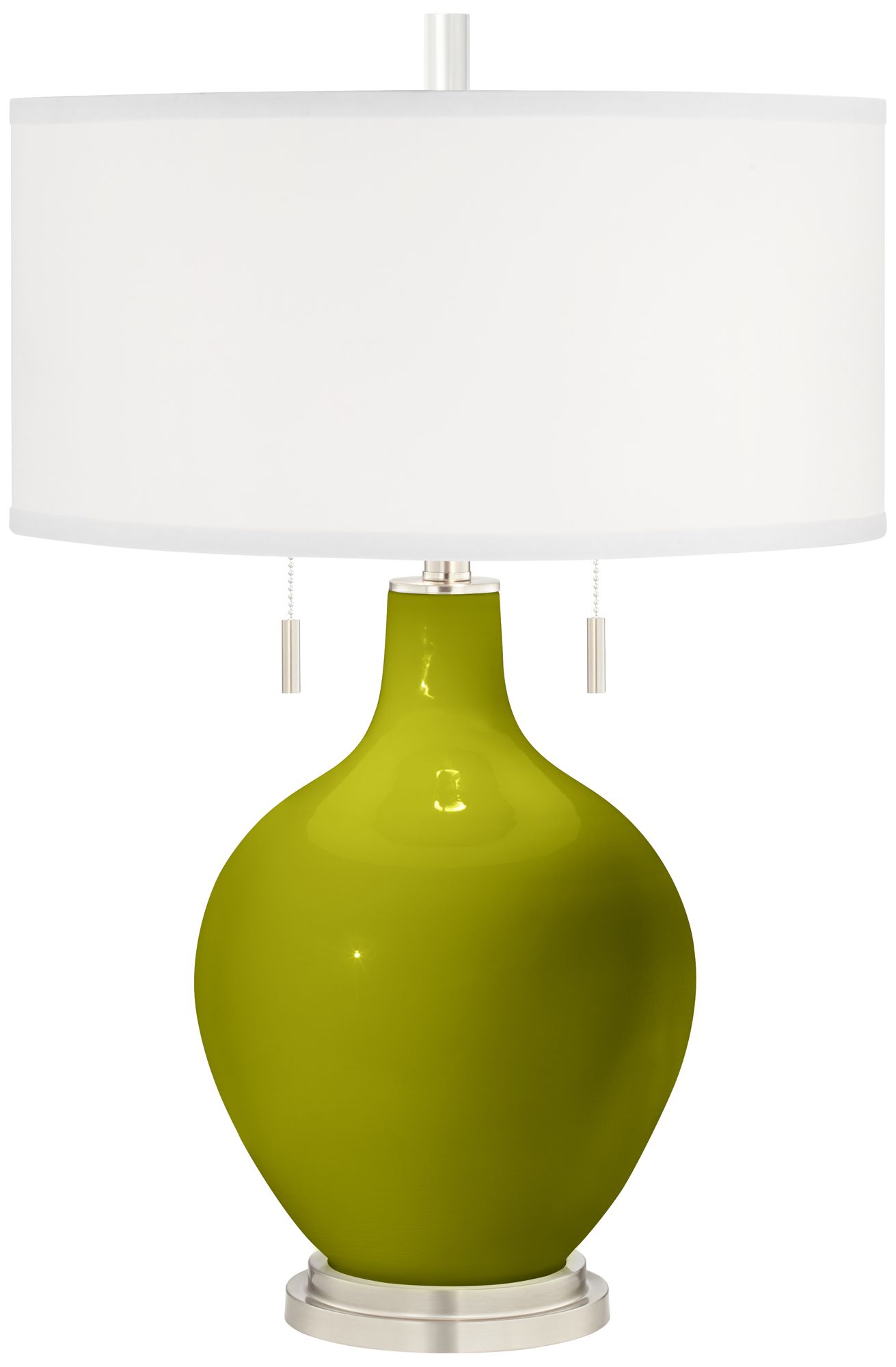 olive green lamp