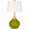 Olive Green Wexler Table Lamp with Dimmer