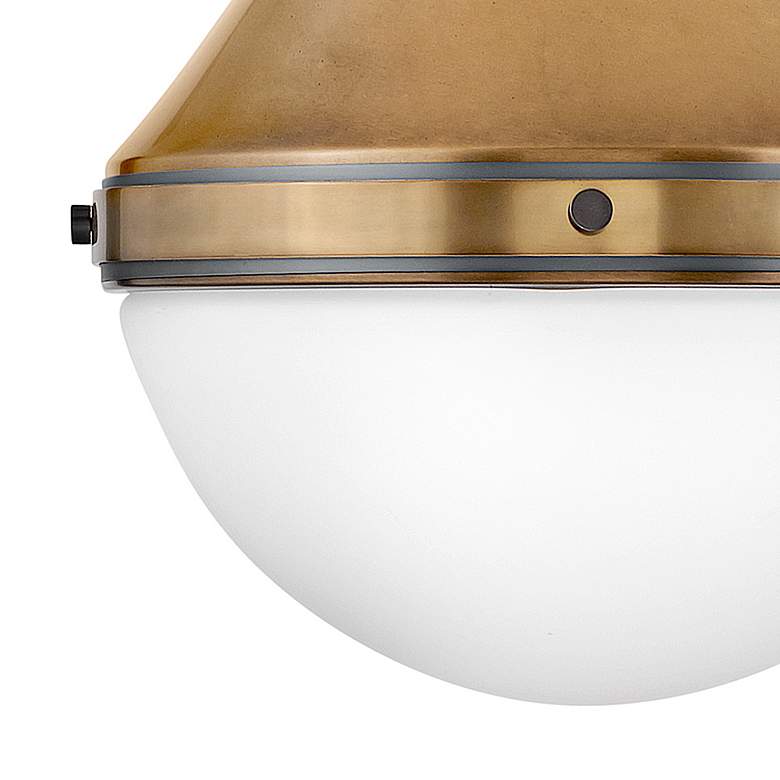 Image 3 Oliver 14 1/4" Wide Heritage Brass Pendant Light more views
