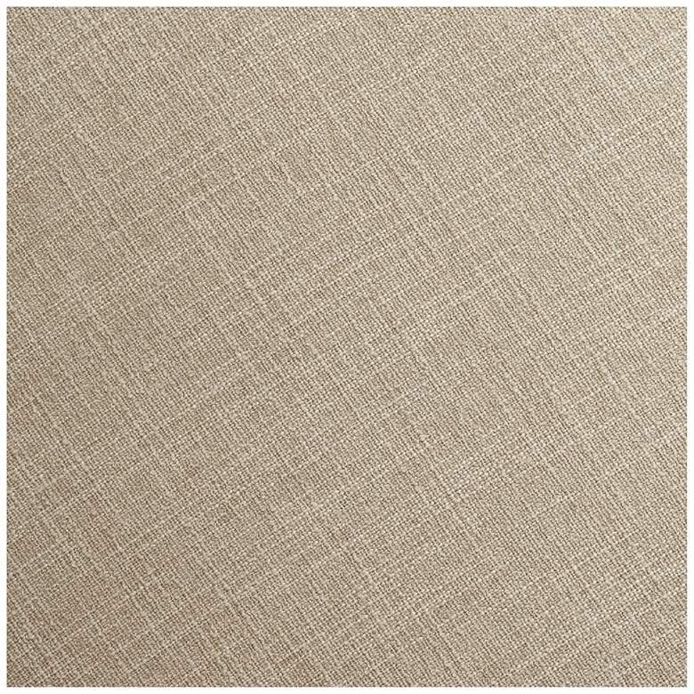Image 4 Oliver 24 1/2" Cream Fabric Backless Swivel Counter Stools Set of 2 more views
