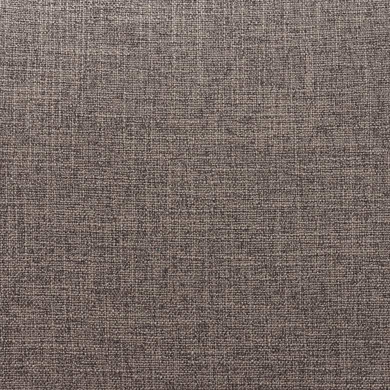 Image 6 Oliver 24 1/2" Pewter Gray Fabric Swivel Counter Stools Set of 2 more views