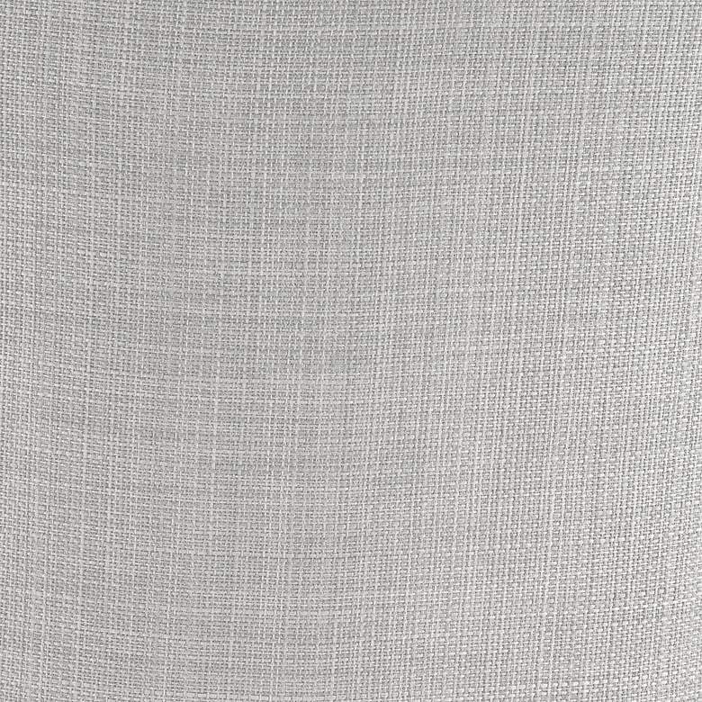 Image 2 Oliver 26" Ash Gray Fabric Swivel Counter Stools Set of 2 more views