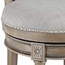 4_Oliver 26" Ash Gray Fabric Swivel Counter Stools Set of 2 more views