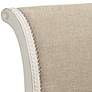 2_Oliver 30 1/2" Cream Fabric Swivel Bar Stools Set of 2 more views