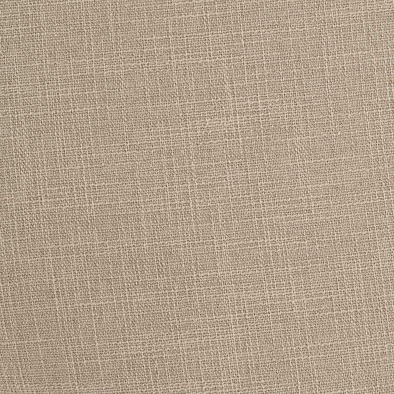 Image 4 Oliver 30 1/2" Erin Cream Fabric Backless Swivel Bar Stools Set of 2 more views