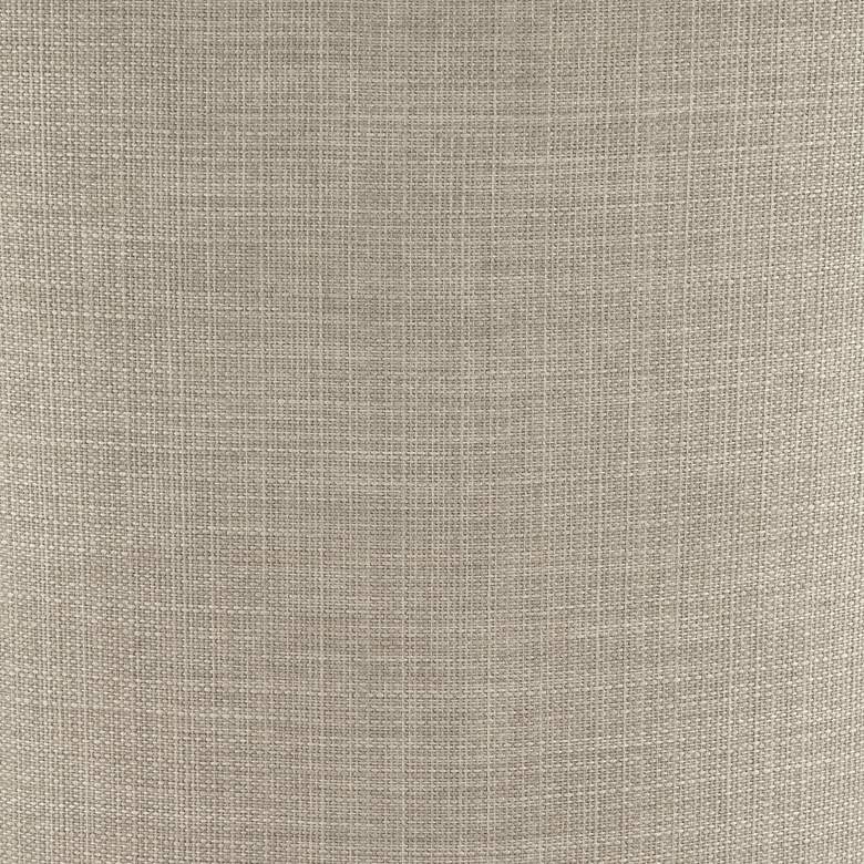 Image 6 Oliver 30 1/2" High Sand Fabric Scroll Back Swivel Bar Stool more views