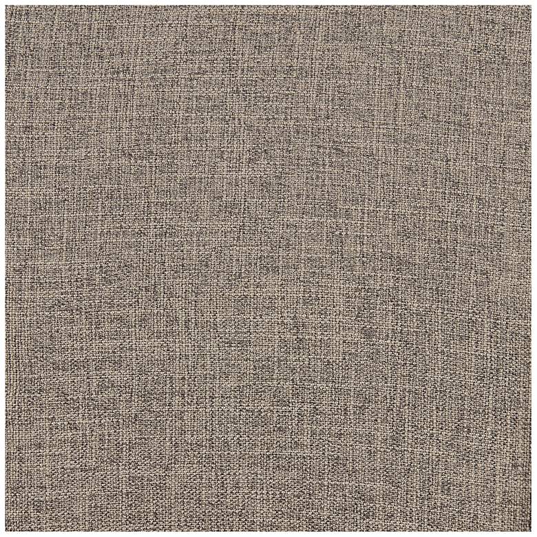 Image 4 Oliver 30" Pewter Gray Fabric Swivel Bar Stools Set of 2 more views