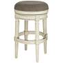 Thumbnail2 of Oliver Cobblestone Gray Swivel Barstool
