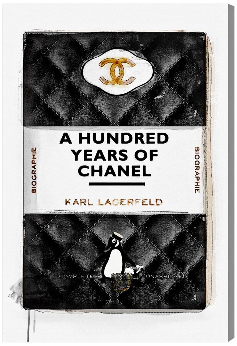 Oliver Gal A Hundred Years of Chanel Canvas Wall Art