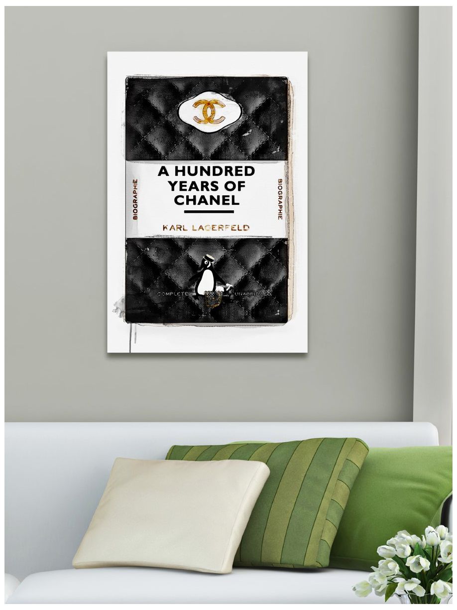 Oliver Gal A Hundred Years of Chanel Canvas Wall Art