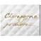 Oliver Gal Champagne Issues Quilted Canvas Wall Art