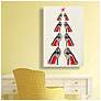 Oliver Gal Christmas Tree 2013 15" High Canvas Wall Art