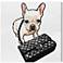 Oliver Gal Classy Frenchie Canvas Wall Art