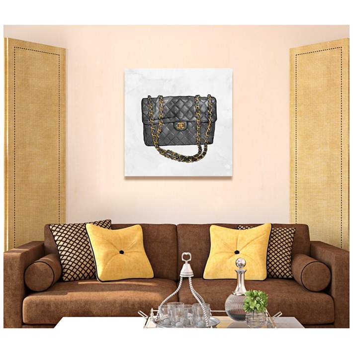 Oliver Gal Everything But My Bag Canvas Wall Art - #23H50