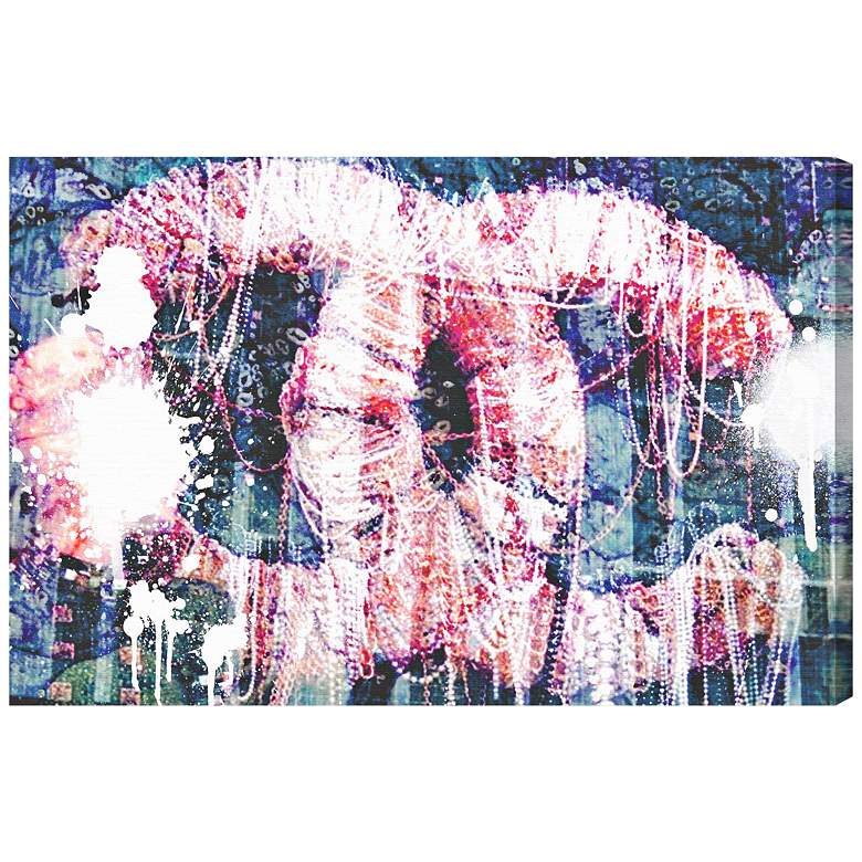 Image 1 Oliver Gal Hey Lolita 15" Wide Canvas Wall Art