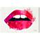 Oliver Gal Lola&#39;s Lips Canvas Wall Art