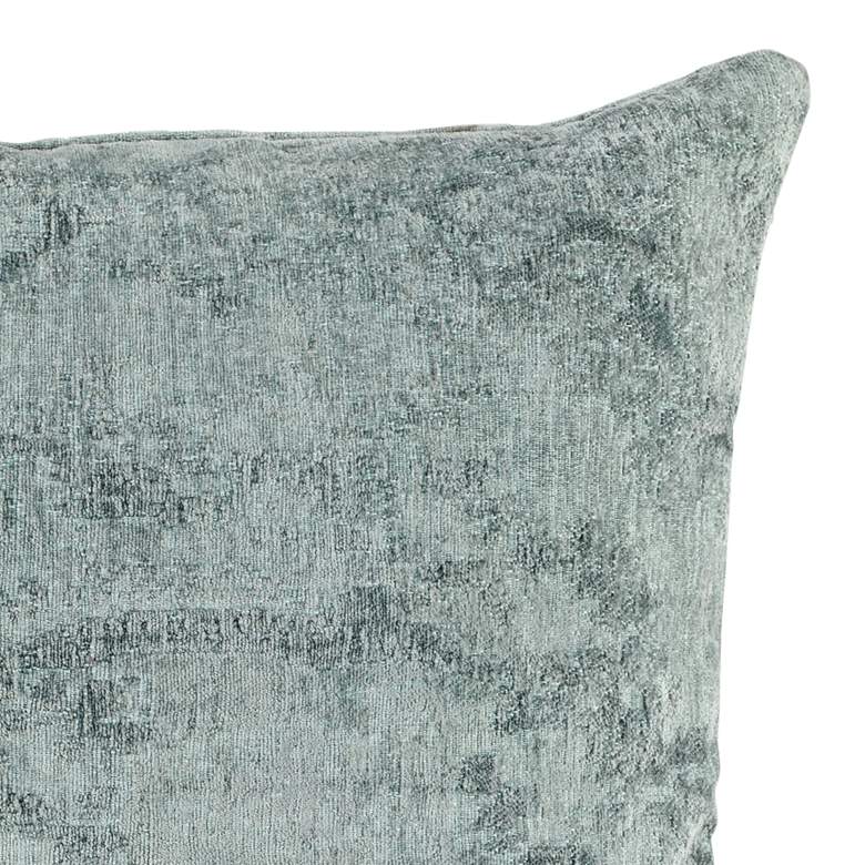 Image 3 Oliver Sage Green 22" Square Throw Pillow more views