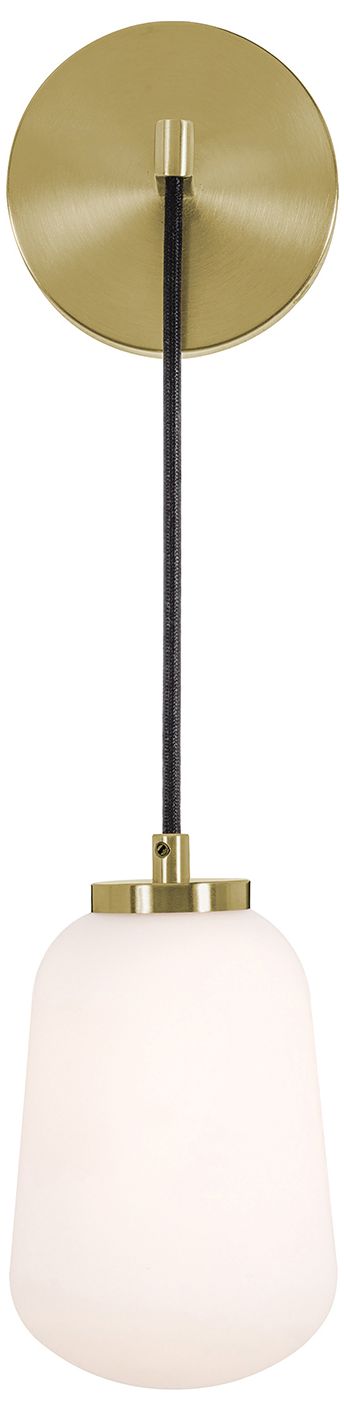 Image 3 Olivia 15.5" High Light Antique Brass LED Wall Sconce more views