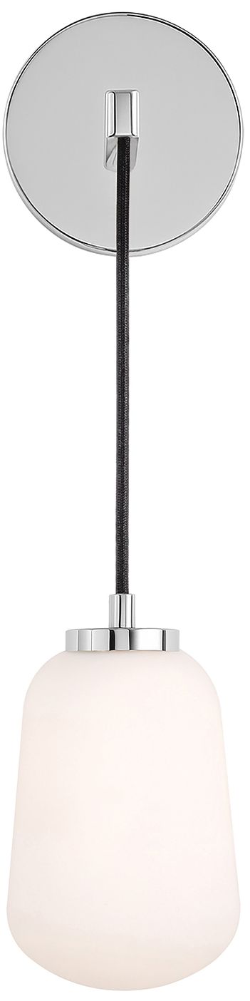 Image 2 Olivia 15.5" High Polished Chrome LED Wall Sconce more views