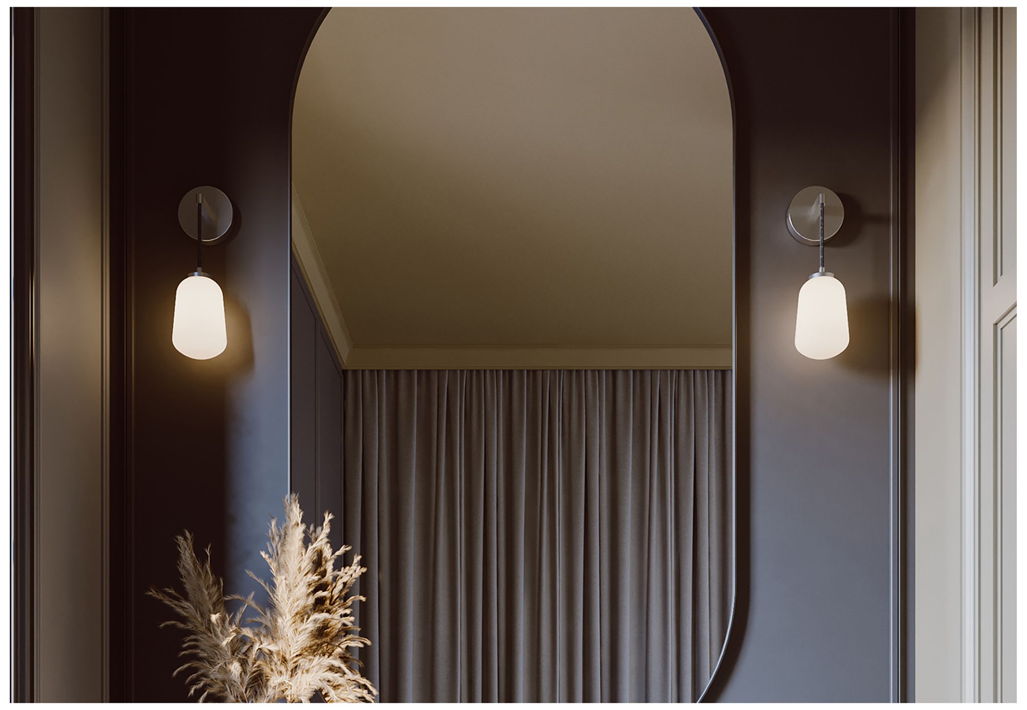 Image 4 Olivia 15.5" High Polished Chrome LED Wall Sconce more views