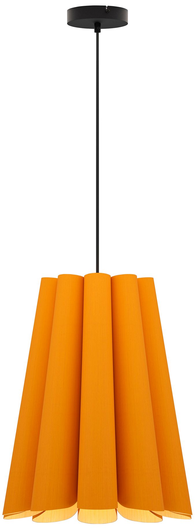Olivia 15.5" Wide Ocher Pendant
