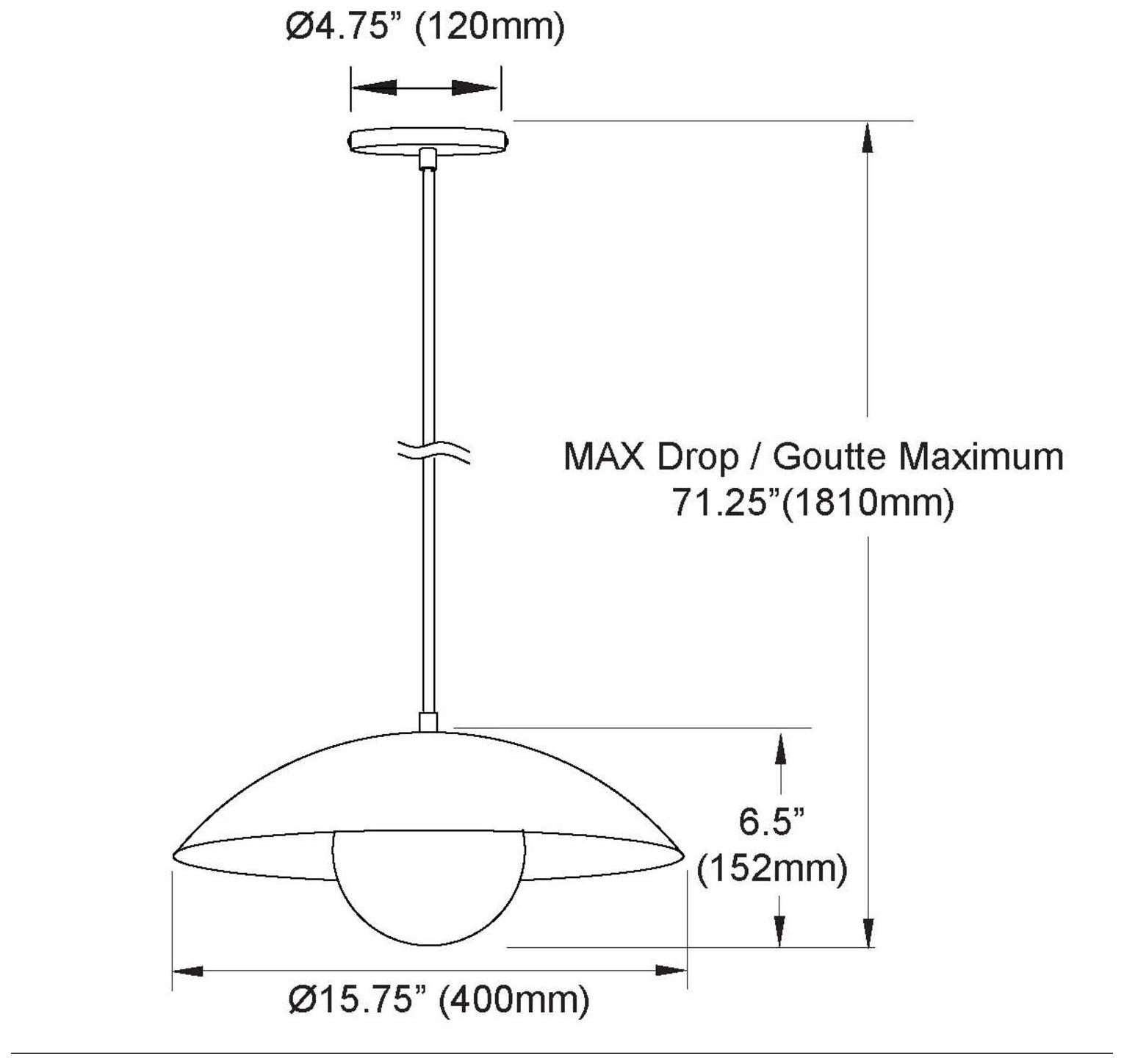 Olivia 16" Wide Matte Linen, White Pendant