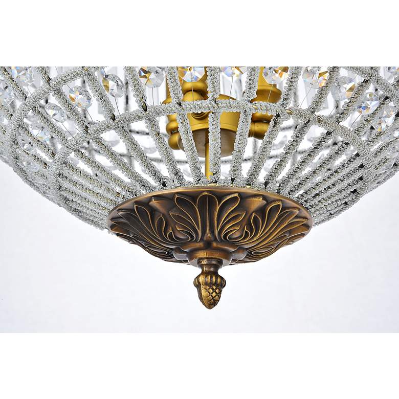 Image 3 Olivia 18" Wide French Gold Orb Pendant Light more views