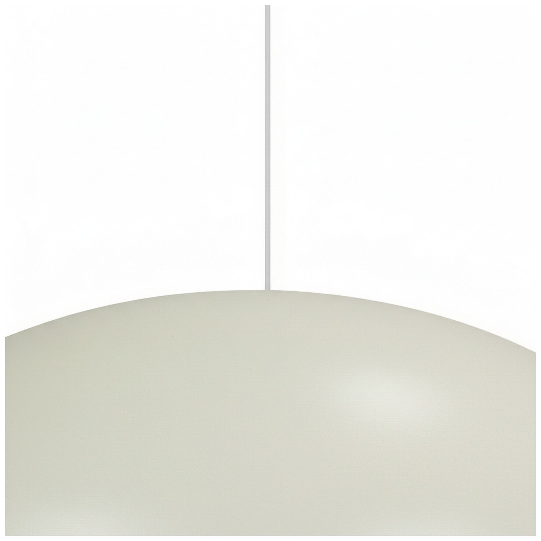 Image 4 Olivia 23.5" Wide Matte Beige, White Pendant more views