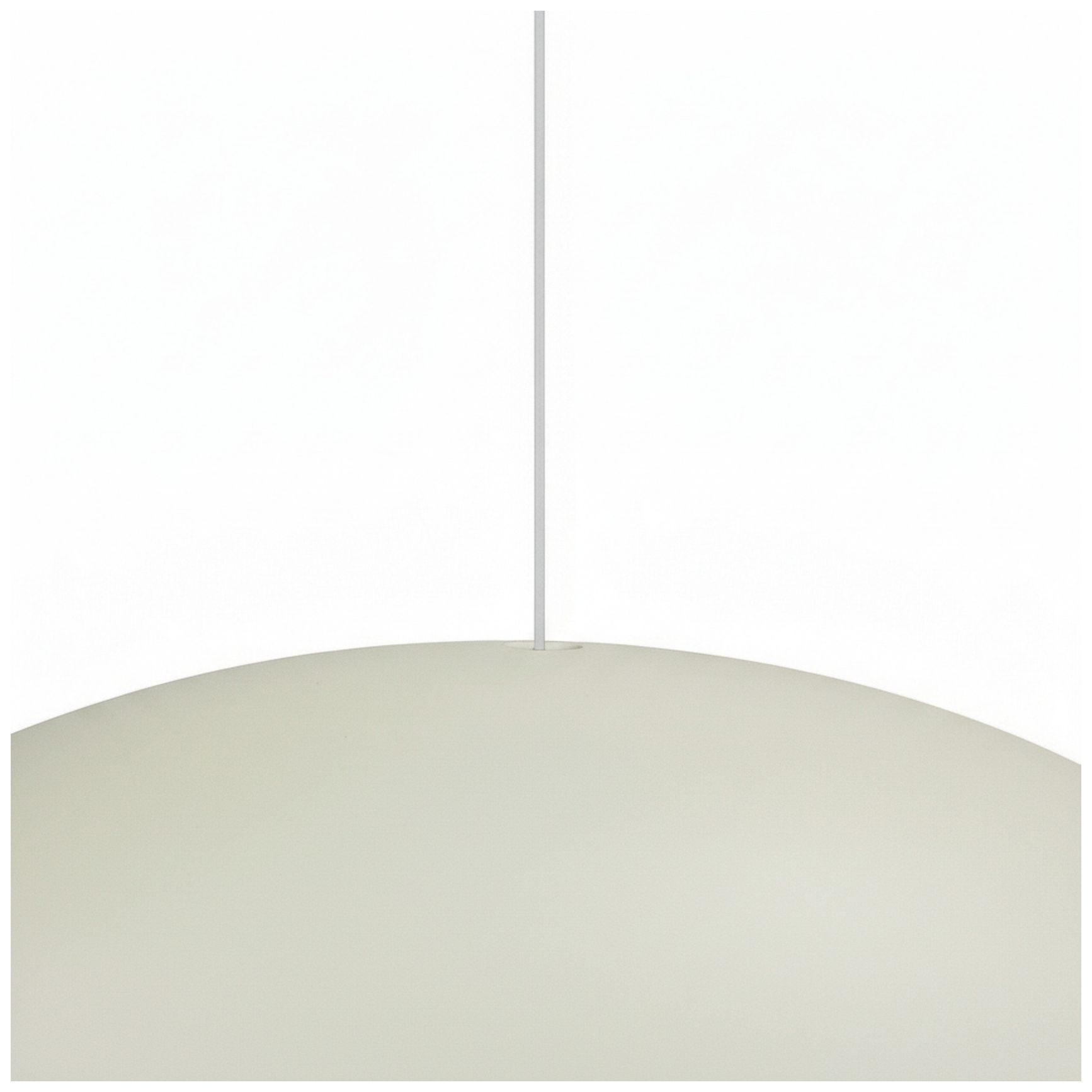 Image 5 Olivia 23.5" Wide Matte Beige, White Pendant more views